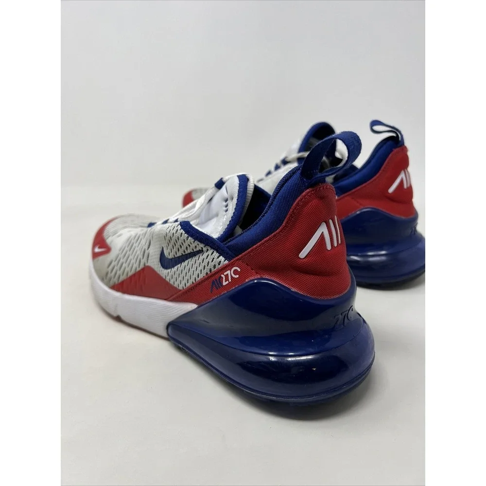 Nike Air Max 270 USA Mens Size 8 Running Shoes Sneakers Red White‎ Blue Olympic